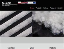 Tablet Screenshot of namar.pl